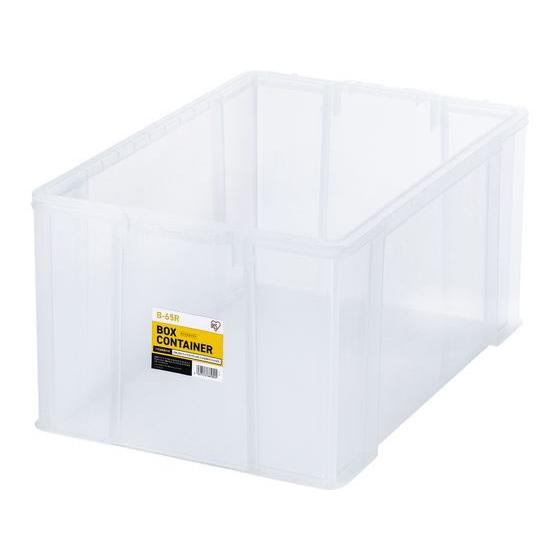 【お取り寄せ】アイリスオーヤマ ボックスコンテナ クリア B-65R ボックスコンテナ 保管 作業