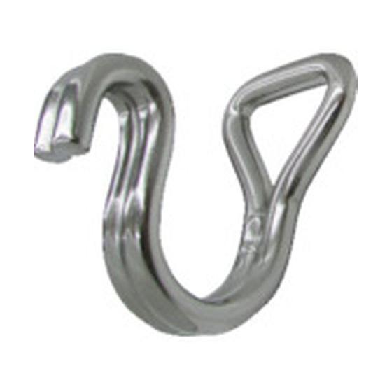 【お取り寄せ】水本 ステンレス ワイヤーフック 全長65mm B-2500 フック 吊り金具 建築金...