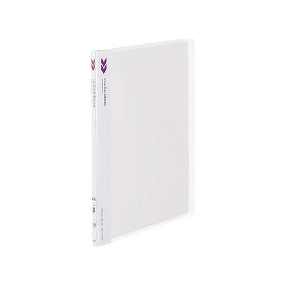 コクヨ クリヤーブック〈K2〉固定式 A4 10ポケット 透明 Ａ４ 固定式クリヤーファイル