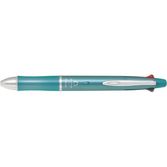 パイロット ドクターグリップ4+1 0.5mm 4色ボールペン+シャープ ミントグリーン BKHDF...