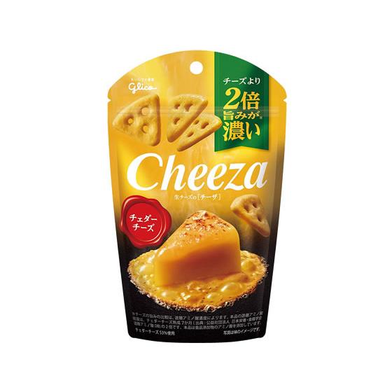 江崎グリコ 生チーズのチーザ チェダーチーズ 40g