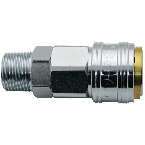 【お取り寄せ】新潟精機 ワンタッチカプラソケット AO-4 空圧工具 作業用品 工具