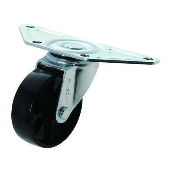 【お取り寄せ】TRUSCO コ-ナ-キャスタ-ナイロン 自在 75Φ TNCC-75 キャスター 筐...