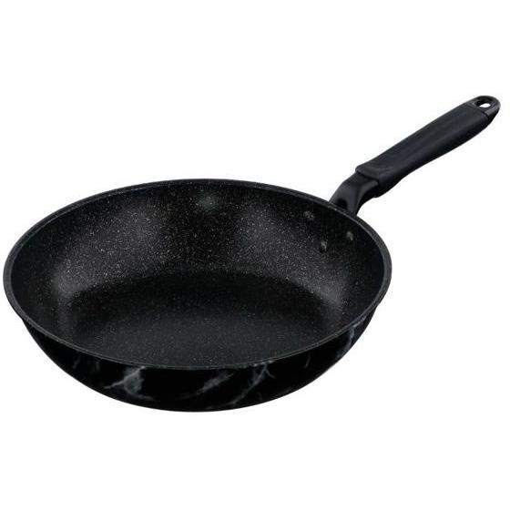 【お取り寄せ】LIV PLUS ベストコ フライパン 28cm ブラック 大理石柄