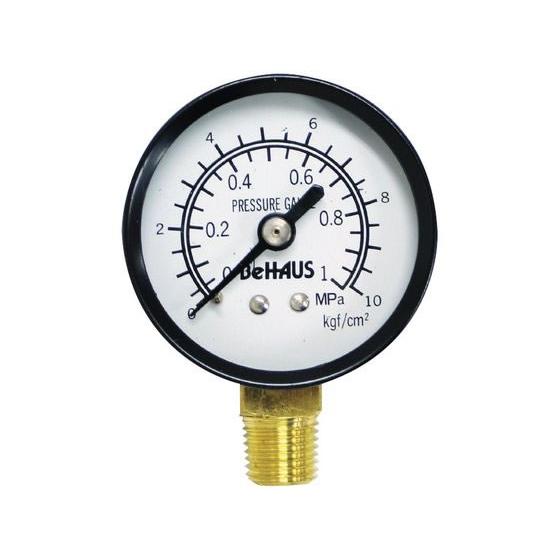 【お取り寄せ】新潟精機 圧力計 50x10 T-525 Ｆ．Ｒ．Ｌユニット コンプレッサー 空圧機器...