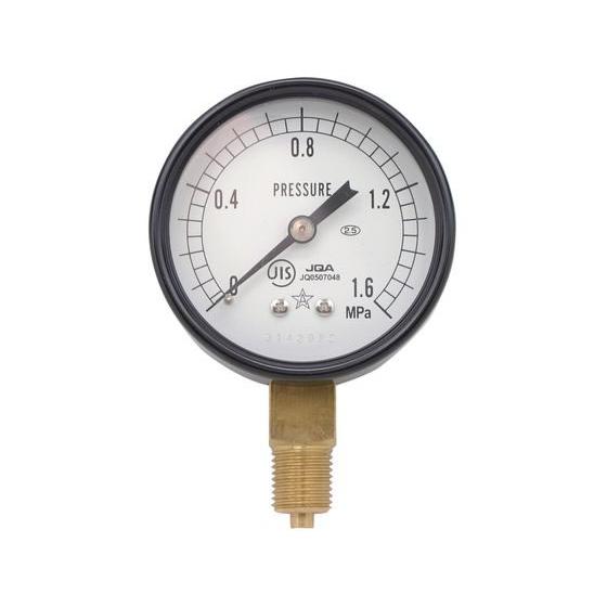 【お取り寄せ】新潟精機 圧力計 60x15 T-526A Ｆ．Ｒ．Ｌユニット コンプレッサー 空圧機...