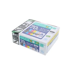 エコリカ IC6CL70 ECI-E70V-6P リサイクルインク さくらんぼ 6色パック