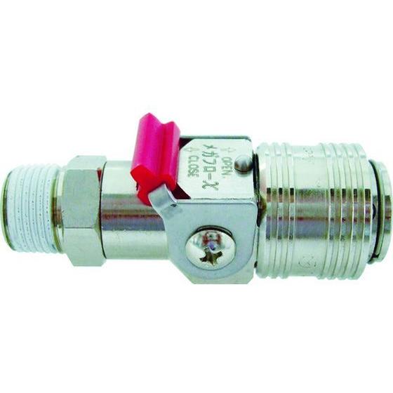 【お取り寄せ】チヨダ メガフローXパージ付真鍮R3／8 MFXP-03M-B カップリング 流体継手...