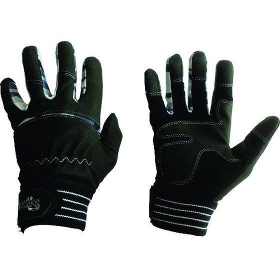 【お取り寄せ】富士手袋 合皮手袋 ブレリスストロングキャッチ ブルー迷彩 LL ポリウレタン手袋 革...