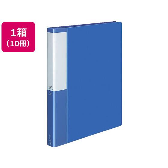 コクヨ クリヤーブック POSITY差替式A4 30穴背幅33 ブルー10冊 Ａ４ 差替式クリヤーフ...