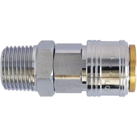 【お取り寄せ】新潟精機 ワンタッチロックカプラソケット AOL-17 空圧工具 作業用品 工具