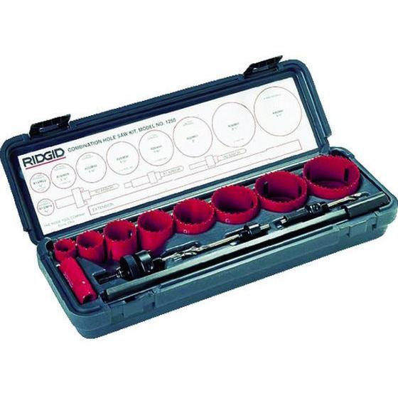 【お取り寄せ】RIDGID コンビネーションキット 1250 81500 穴あけ工具 ホールソー コ...