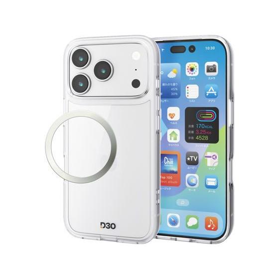 【お取り寄せ】エレコム iPhone17Pro ケース D3O オールクリア PM-A25CD3OT...