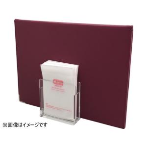 スマイル アクリル製ナプキンスタンド付メニュースタンド 743763 カード立て ポップ スタンド ＰＯＰ 掲示