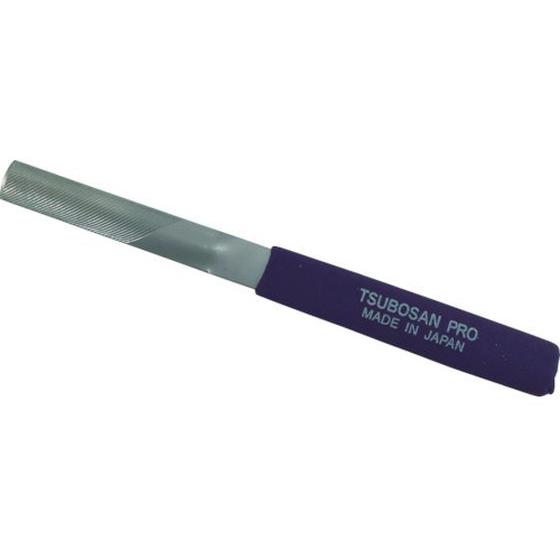 【お取り寄せ】ツボサン 横に削るヤスリ 半丸 片R中目 引き切り用 YKB-4 ヤスリ 研削研磨用品...