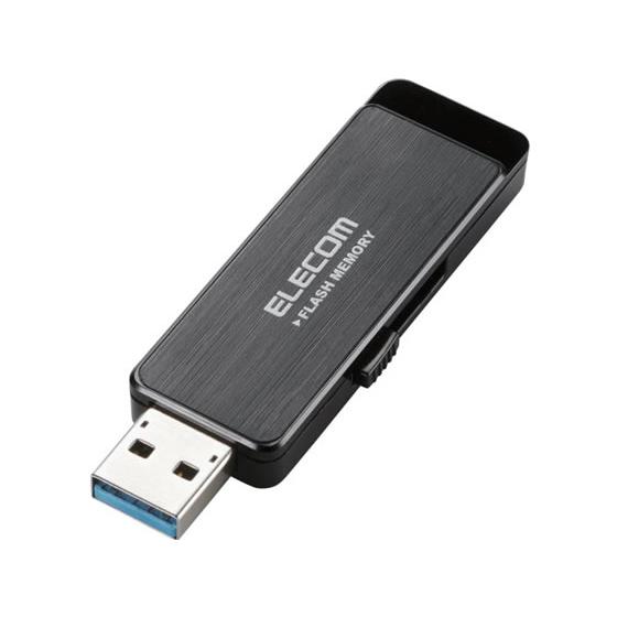 【お取り寄せ】エレコム USB3.0ハードウェア暗号化USBメモリ 32GB ブラック ＵＳＢメモリ...