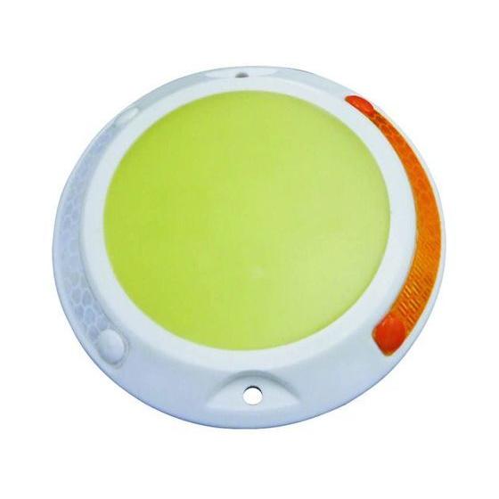 【お取り寄せ】日東エルマテ 蓄光反射縁石鋲 外径110mm×厚さ11mm TMR110 安全 現場 ...