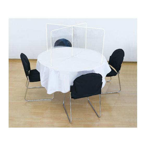 アーテック 飛沫防止十字型卓上パーテーション 1100×1100mm 店舗 ＰＯＰ 掲示