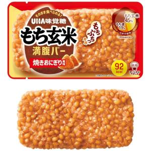 UHA味覚糖 もち玄米満腹バー 焼きおにぎり風味の詳細画像1
