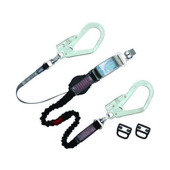 【お取り寄せ】ツヨロン ハーネス用ランヤード ワン・ハンドリトラ+ノビロン 墜落制止用器具 安全保護...