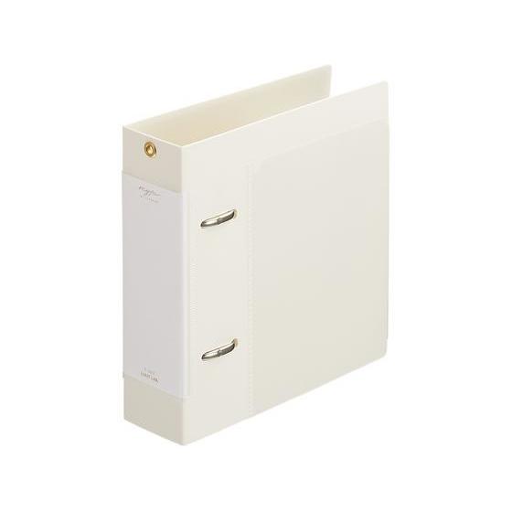 リヒトラブ myfa コレクションファイル ミニ ワイド ミルキーホワイト F3321-0 Ｄ型２穴...