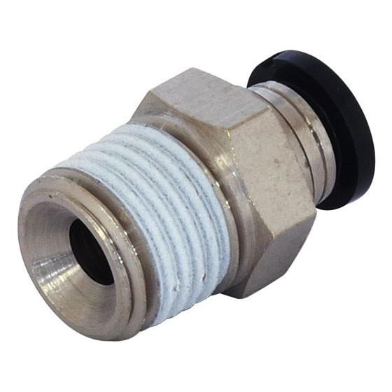 【お取り寄せ】新潟精機 チューブ用ワンタッチ継手 ストレート PC6-02 空圧工具 作業用品 工具