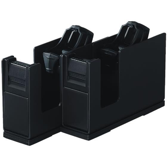 コクヨ テープカッター〈カルカット〉2連タイプ 黒 T-SM110D テープカッター テープ台 接着...