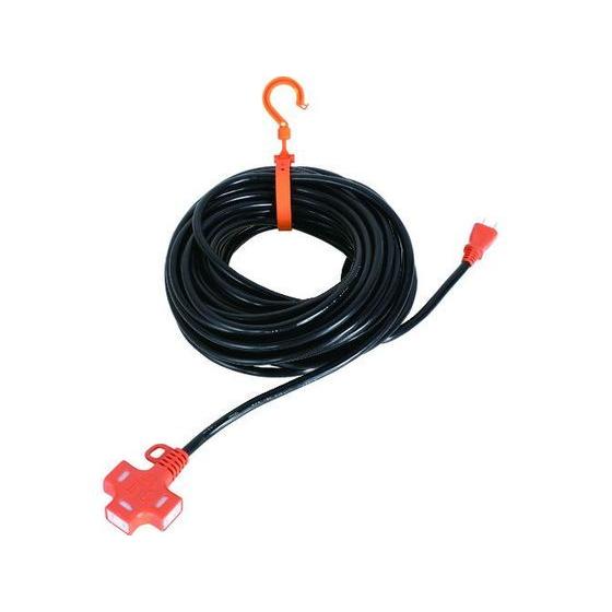 【お取り寄せ】TRUSCO 抜け止めマルチタップ延長コード 20m TKC-ND20 延長コード コ...