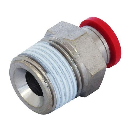 【お取り寄せ】新潟精機 チューブ用ワンタッチ継手 ストレート PC8-03 空圧工具 作業用品 工具