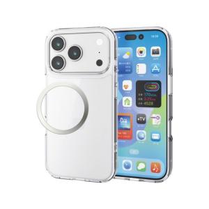 エレコム iPhone17Pro ハイブリッドケース