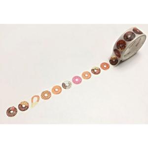 ワールドクラフト キラキラマスキングテープ Donut KRMT15-018