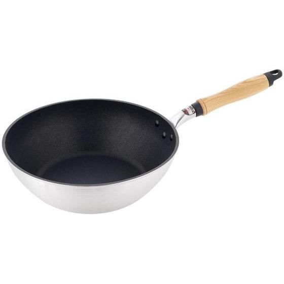 【お取り寄せ】LIV PLUS ベストコ 深型フライパン 26cm ガス火専用 シルバー