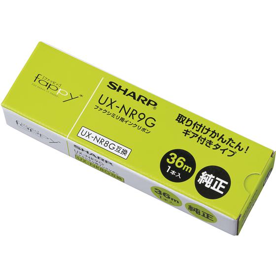 シャープ FAX用インクリボン A4 1本入 UXNR8G互換 UXNR9G シャープ ＳＨＡＲＰ ...