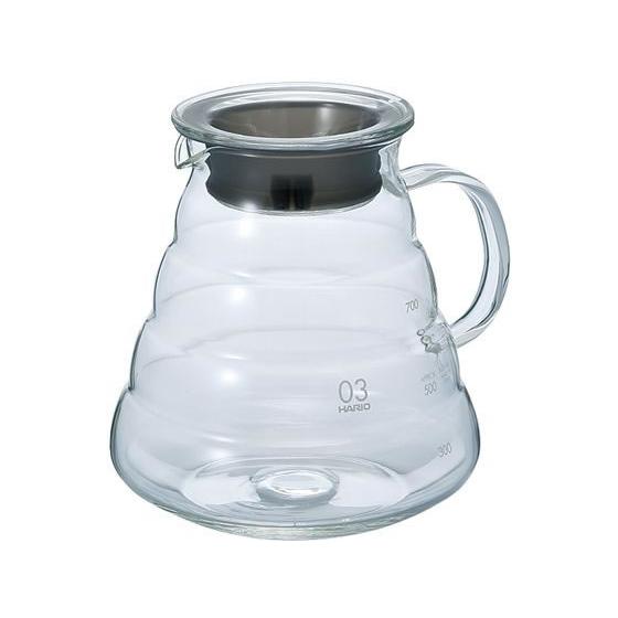 【お取り寄せ】HARIO V60 グラスサーバー800 クリア XGSRー80ーTB ドリッパー ミ...