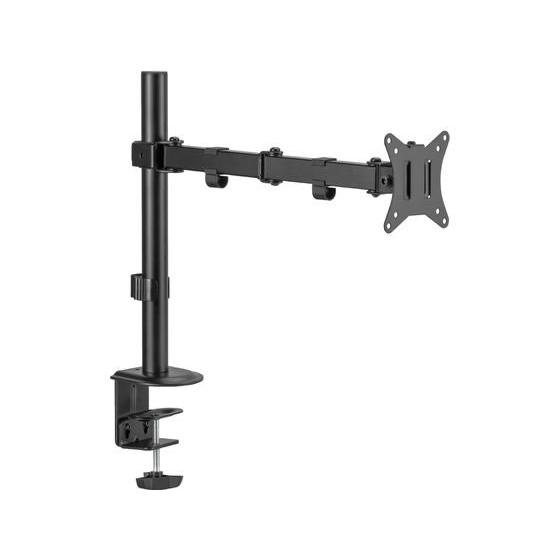 キングジム モニターアーム 1面4軸タイプ N ARM120N-BK ディスプレイアーム 関連品 デ...