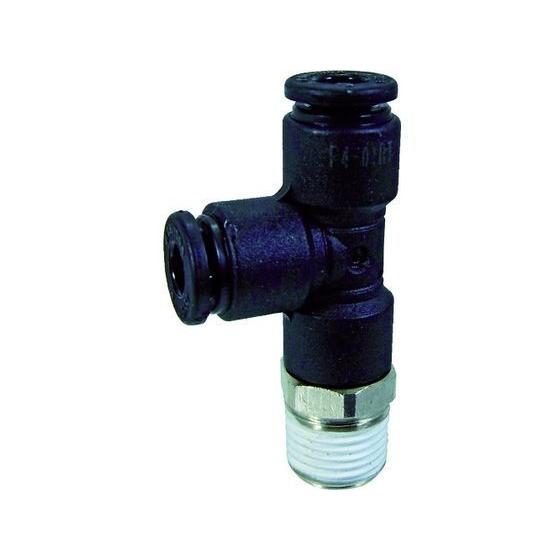 【お取り寄せ】チヨダ ファイブメイルランティ 4mm・R1／8 F4-01RT 汎用管継手 コンプレ...