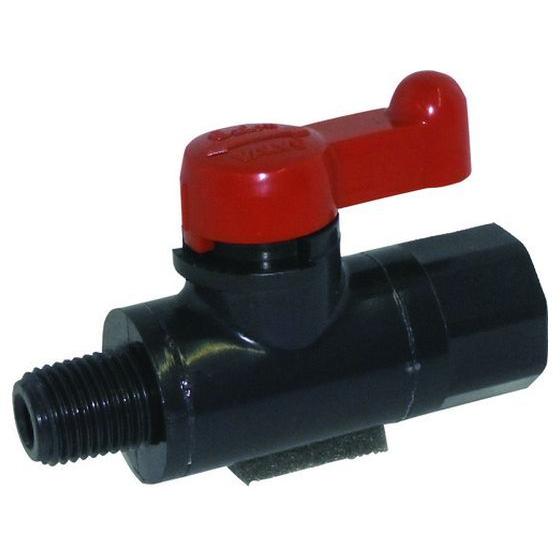 【お取り寄せ】エスロン ミニボール オネジR1／4×メネジRc1／4 MV6OG バルブ 弁 コック...