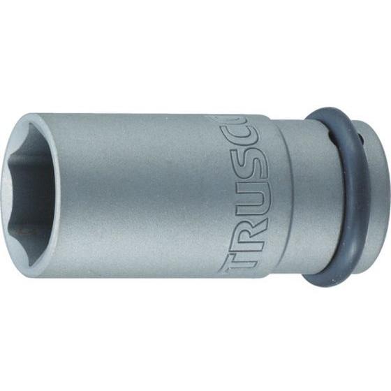 【お取り寄せ】TRUSCO インパクト用ロングソケット(差込角19.0)対辺19mm T6-19AL