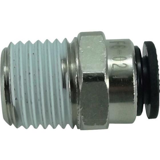 【お取り寄せ】チヨダ ファイブメイルコネクタ 6mm・R1／4 F6-02M 汎用管継手 コンプレッ...