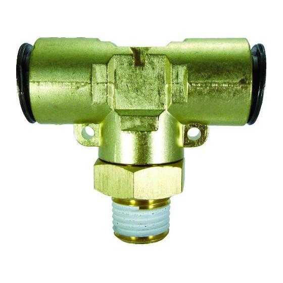 【お取り寄せ】チヨダ フジメイルブランチティ(金属) 12mm・R1／4 12-02MT 汎用管継手...