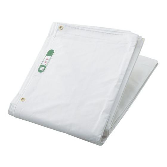 【お取り寄せ】TRUSCO 防炎シート 幅1.8×長さ3.6m GBS-1836 防炎シート 現場 ...