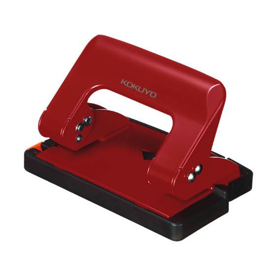 コクヨ 2穴パンチ〈ラクアケ〉17枚対応 赤 PN-G17R 小型 中型 パンチ 文具 事務