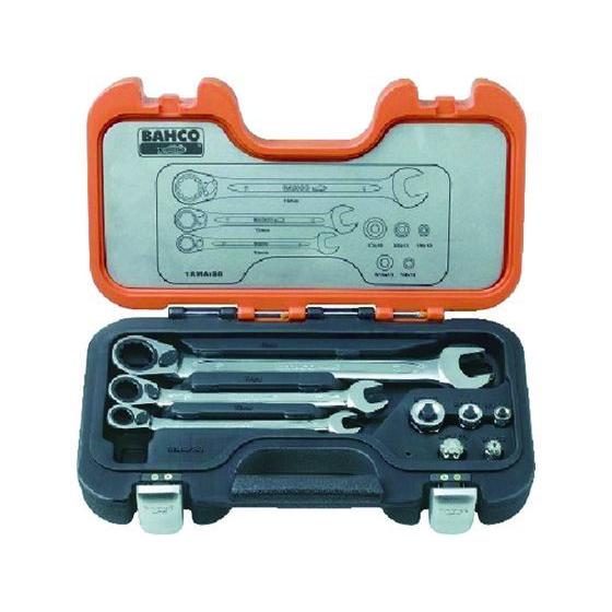 【お取り寄せ】バーコ ラチェットコンビレンチ&amp;アダプターセット 1RMA S8 ラチェットレンチ レ...