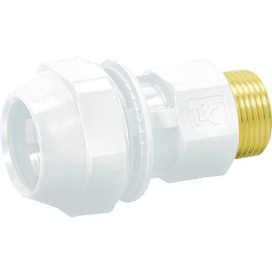 【お取り寄せ】TBC ライトエアー オスアダプター 白 AIRWT20-M 継手 アダプター 配管材