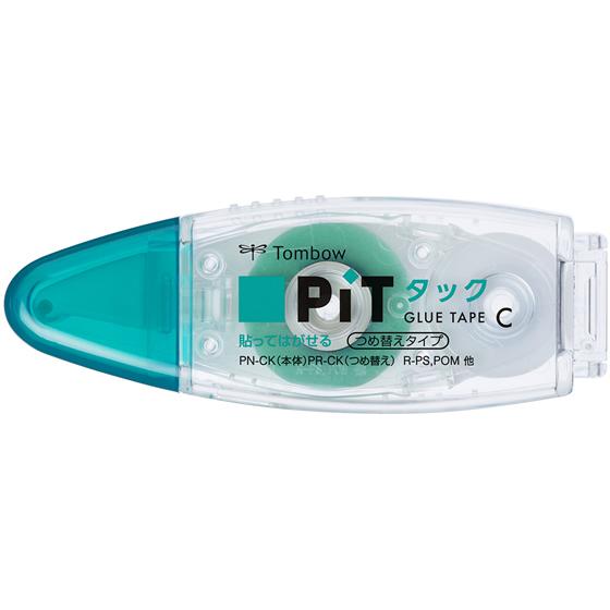 トンボ鉛筆 テープのり ピットタックC 本体 PN-CK テープのり のり 接着剤 切る 貼る 留め...
