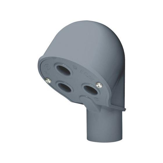 【お取り寄せ】日動電工 エントランスキャップ28(グレー) EC28GHW コネクタ 電気 電子部品...