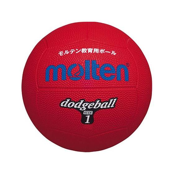 【お取り寄せ】モルテン ドッジボール 1号球 赤 D1R