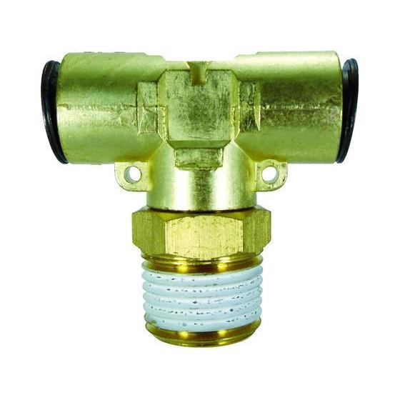 【お取り寄せ】チヨダ フジメイルブランチティ(金属) 12mm・R1／2 12-04MT 汎用管継手...