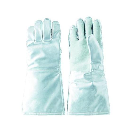 【お取り寄せ】TRUSCO 遮熱・耐熱手袋 手のひら牛床革補強付 防火 耐熱手袋 溶接手袋 作業用手...