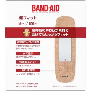 【一医1】バンドエイド 超フィット Mサイズ ...の詳細画像1